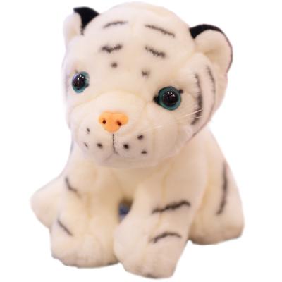 China Kids Toys 2021 Tiger Realistic Soft Stuffed And Plush Toy Animal For Kids Gift for sale