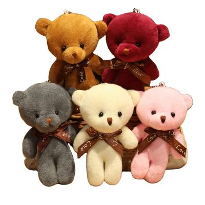 China Wholesale Cute Plush Pendant Stuffed Soft Mini Teddy Bear Key Chain for sale