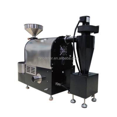 China TY-THCE 1kg Power Coffee Bean Baking Machine Coffee Roaster Black Gold Body Red White Fire Stainless Steel Hot Time for sale