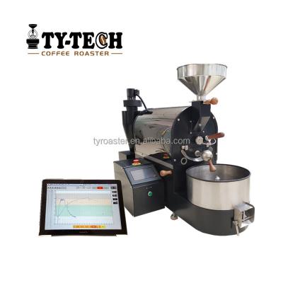 China New 1kilo 2kilo gas commercial electric coffee burners from TY-TECH shop commercial coffee roasting machines for sale for sale