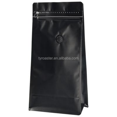 China 1000g Coffee Bags Moisture Proof Moisture Proof Eight-sides Stand Up Pouch With One Way Valve for sale