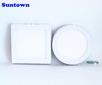 China 6w 18w 24w Modern Round Square LED Outdoor Panel Light Ceiling Light for sale