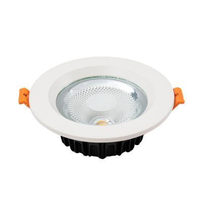 China Modern LED die-casting COB downlight 5w/7w/10w/12w/18w/24w recessed ceiling light for sale