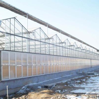 China ISO certificate polycarbonate prefabricated garden greenhouse for sale for sale