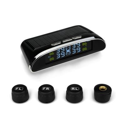 China Hot Selling Solar Power Tire Pressure Monitoring System With 4 External Sensor For Car Tpms SP1-E for sale