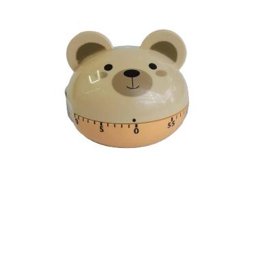 China Viable Cute Animal Plastic Kitchen Timer Mechanical Motion Children's Timer for sale