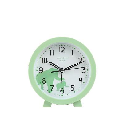 China Fun Desk Clock Home Decor Traditional Round Student Alarm Clock for sale