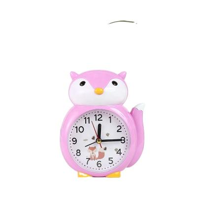 China Antique Style Gift For Children Yellow Fox Cartoon Animal Alarm Clock Made In China for sale