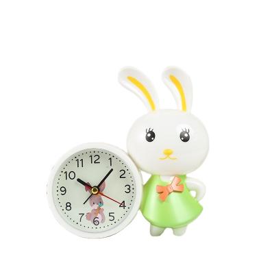 China Wholesale Lovely Rabbit Alarm Clock Time Management Antique Style Children's Gifts for sale