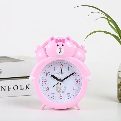 China Antique style cartoon alarm clock with bell is a gift alarm clock for children for sale