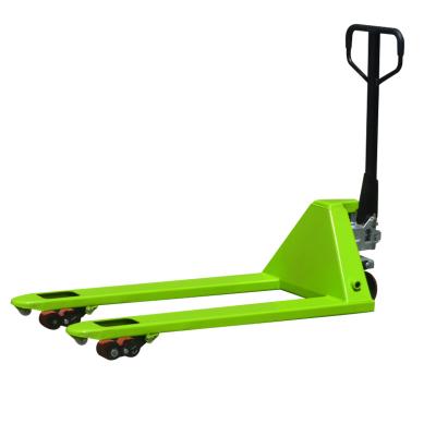 China Material Handling Equipment in Small Workshops Lifting Fork 200mm Load Capacity Height 2.5 Ton Electric Pallet Truck for Warehouse and Factories Te koop