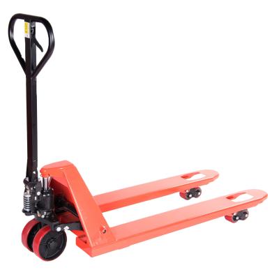 China Building Material Shops Hot Selling Model Hydraulic 2t 2.5t Ton Hand Manual Pallet Truck With PU Wheel for sale