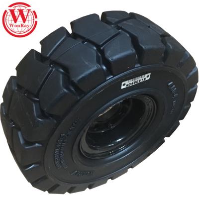 China Airport Trailers 3.50-5 solid rubber tire 350-5,400-8 trailer wheels for left trailer with low price for sale