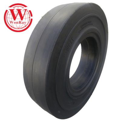 China Port Trailers Port Container Handling Terminal Trailer Solid Rubber Tire 10.00-20 For Sale for sale