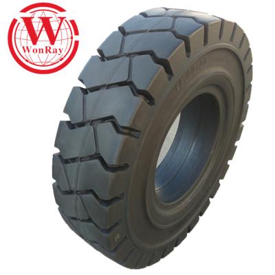 China Heavy duty container trailer 11.00-20 left hand trailers 10.00-20 solid rubber tires for sale for sale