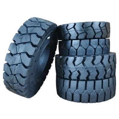 China High Load Forklift Truck Slag Pot Tire 20 Industrial Rubber Solid Tire Solid Carrier 12.00 for sale