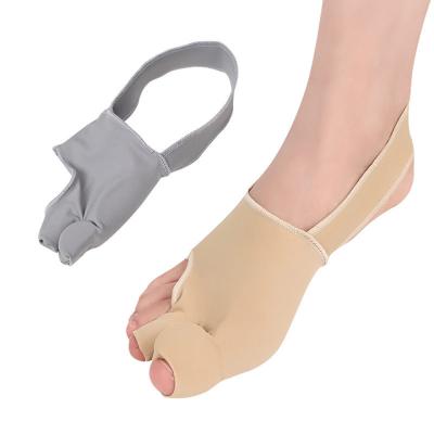 China Two Comfortable Breathable Adjustable Toe Foot Guards, Thumb Valgus Correction Device, Bunion Relief Splint Strap for sale