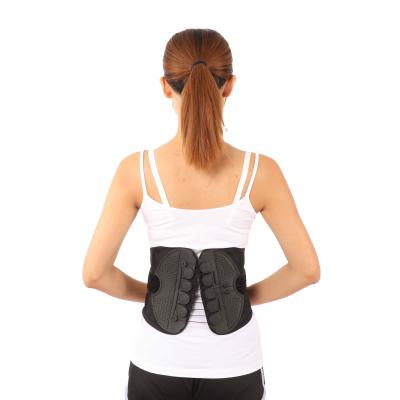 China Customized type comfortable self-heating waist pad belt pulley trademark pulley contraction adjustment support for sale