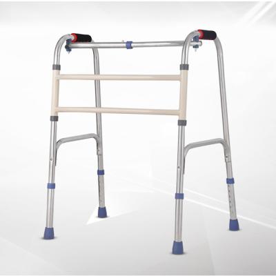 China Top Quality And Stable Stainless Steel Rollator Elder Walker Lightweight Suitable Price Robust Push for sale