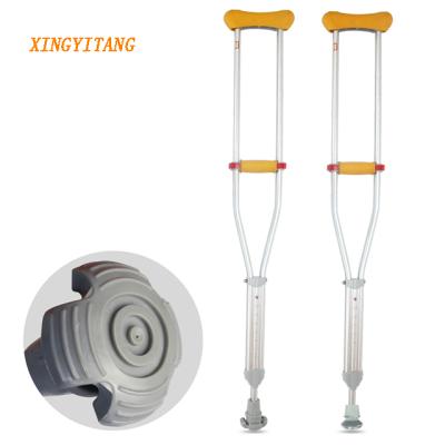 China Hot Selling Cheap Custom Made Aluminum Alloy Comfortable And Durable Underarm Supports For Auxiliary Walk for sale