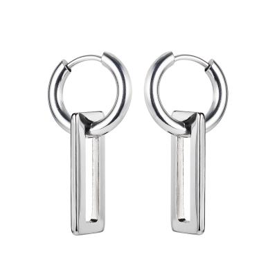 China 316 Design Stainless Steel Drop Earrings Women Trendy Trendy Jewelry Dangle Earrings, Custom Logo, OEM/ODM for sale