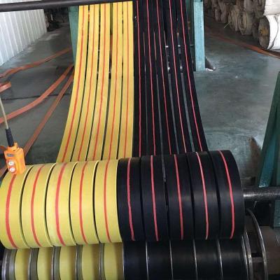 China NATURAL RUBBER flat rubber transmission belt for sale