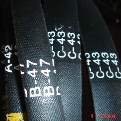 China NBR rubber v rubber belt for sale