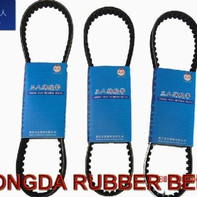 China SBR Rubber raw edge cogged belt for sale