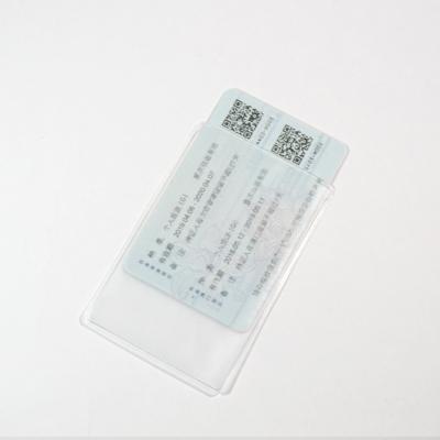 China Factory Manufacture Transparent Recycling Various Lightweight And Recyclable PVC Bank Card Cover for sale