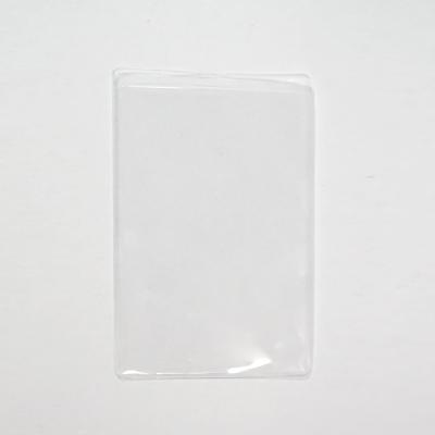 China Reusing Promotional Good Quality Transparent Light Weight And Recyclable PVC Bank Card Cover for sale