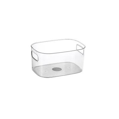 China Viable Clear Acrylic Facial Organizer Cosmetic Box Lipstick Holder Perfume Organizer Desktop Big Capacity Mask Storage Box Makeup Organizer for sale