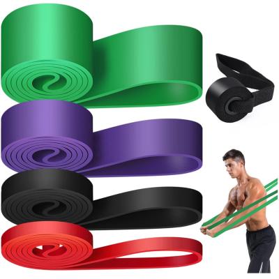 China Gym Fitness Workout Bands MUTIGA 4in1Gym Fitness Exercise Pull Up Assistance Stretch Resistance Bands For Yoga for sale