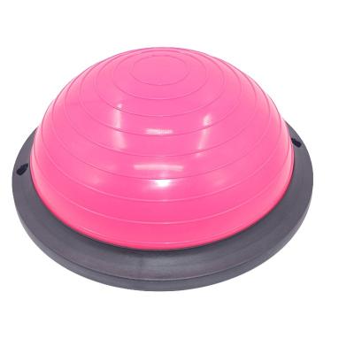 China Yoga Pilates Exercises  balance training MUTIGA 46cm Home Gym Yoga Half Ball Workout Exercise Balance Ball For Stability Training for sale