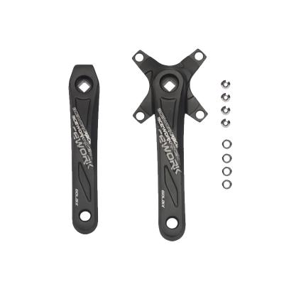 China Mountain Bikes MTB Bike Crankset 104 30/32/34/36/38T BCD 170mm Square Hole Crank For Bike Parts for sale