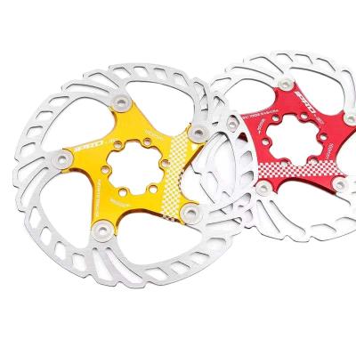 China IIIPRO cnc bike disc rotor 140 160 180 203 mm thickening anodized mtb brake float quick cooling ultralight rotor 160 180 203 mm for sale