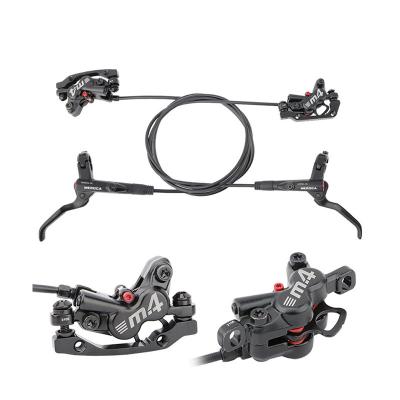 China MEROCA M4 Mountain Bike MTB Aluminum Hydraulic Caliber 4-Piston Disc Brake MTB MT420 Hydraulic Disc Brake for sale