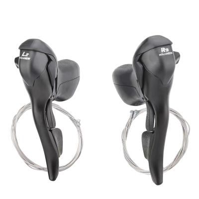 China ALLOY Cycling 7/8/9/10 Speed ​​Clutch Road Bike Dual Control Levers Road Bike Shift Lever Derailleur for sale