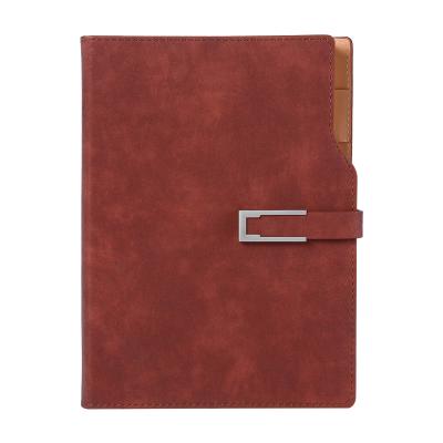 China 2022 Weekly Planner Notebook Hardcover A5 Limit Notebook Leather Daily Personal Agenda Diary Notebook for sale