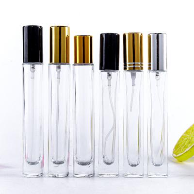 China Personal Care 10ml Atomizer Perfume Glass Sample Bottles Perfume Gift Cosmetic Glass Bottle for sale