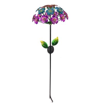 China Garden Flower Stake Yard Garden Decoration Light Solar Garden Led Light Outdoor Solar Garden Flowers Light for sale