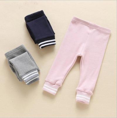 China New Color Fade Proof Children's Clothing Chenille Spring and Autumn Korean Style Children's Trousers Baby Leisure Stretch Cotton Casual Pants for sale