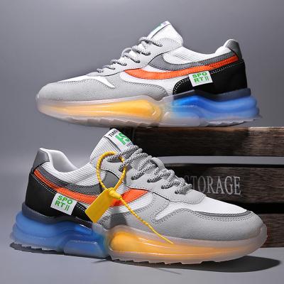 China 2021 Men's Sports Casual Shoes Autumn New Design Fashion Sneakers Anti-odor Mesh Walking Style Breathable Sneaker for sale