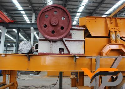 China Energy Efficient Mobile Sand Making Machine , 95kw Mobile Impact Crusher Station for sale