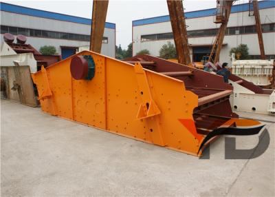 China Large Capacity Dewatering Vibrating Screen Vibratory Feeder For Aggregate Plant for sale