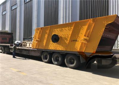 China Single Deck Vibrating Screen Feeder Stainless Steel Wet Screening Equipment for sale