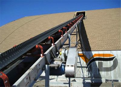 China High Tensile Strength Flat Belt Conveyor Durable For Coal / Mineral Ores for sale