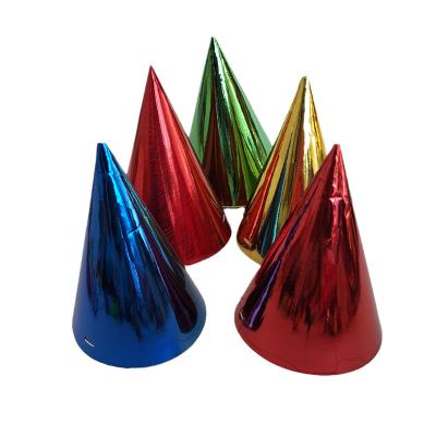 China Weird Party Props Laser Paper Hats, Balloon Party Hats, Birthday Party Hats for sale