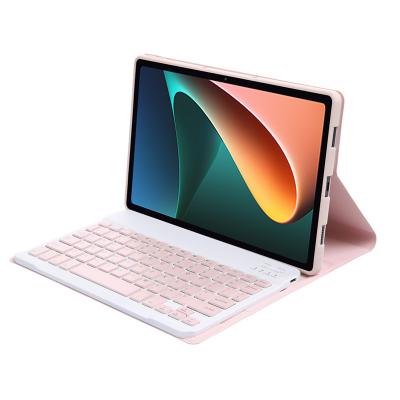 China For Xiaomi Tablet Pad 5 Pro 5 Factory Tablet BT Keyboard TPU Leather Case For Xiaomi Pad 5 5Pro for sale