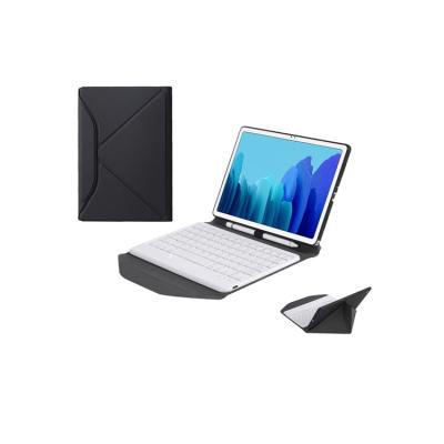 China For Samsung Tab A7 Best Selling 10.4 Inch Keyboard Triangle Back Bracket Flip Leather Case For Samsung Tab A7 10.4 Inch T500&t505 for sale