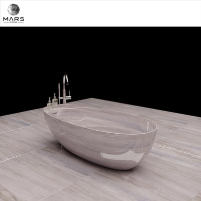 China Eurasian white wood marble white marble porcelain floor tiles export modern marble china for sale